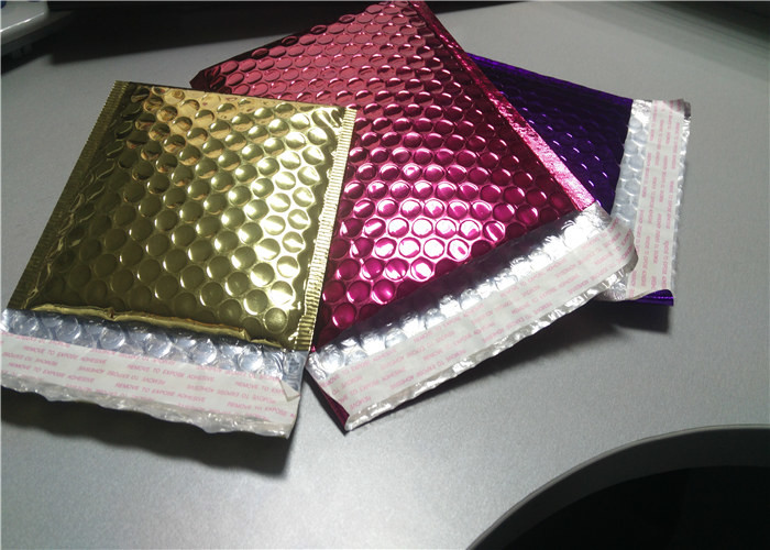 4 Layers Rose Gold Bubble Mailers , 380x330 B4 Metallic Glamour Mailers