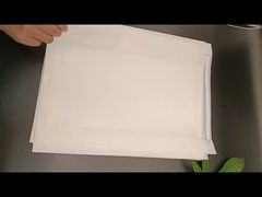 ถุงกระดาษกลาสซีนสีขาวก้นแหลม