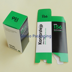 ไฟล์ PDF หลากสีพิมพ์กล่องกระดาษกล่องของขวัญชาเงินแบบกำหนดเองรีไซเคิลได้