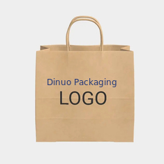 กระดาษคราฟท์ Takeaway Tote Bag Baking Pastry Milk Tea Shopping Gift Paper Bag