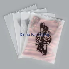 กระเป๋าบรรจุ Zipper Frosted Cpe กระเป๋าพลาสติกกระเป๋า Zip กระเป๋าใส กระเป๋าพลาสติกปิดใหม่สําหรับเสื้อผ้า