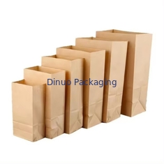 กระเป๋าสะพายกระดาษที่กําหนดเอง กระเป๋าสะพายกระดาษ Kraft ที่สามารถนําไปใช้ใหม่ได้