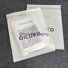 ถุงกระดาษไขโปร่งแสงย่อยสลายได้ทางชีวภาพพร้อมแถบกาวเป้าเสื้อซองกระดาษแก้ว