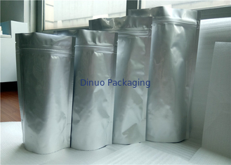 เป็นมิตรกับสิ่งแวดล้อมที่กำหนดเองพิมพ์ Stand Up Pouches, อลูมิเนียม Resealable Stand Up Bag