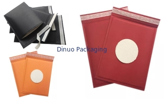 รีไซเคิลเอง 100% พิมพ์คราฟท์ฟองซองจดหมาย / กระดาษรังผึ้งถุงเบาะลูกฟูก