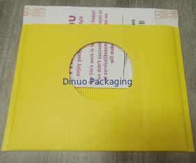 รีไซเคิลด้วยตนเองซีลกระดาษลูกฟูกเบาะบรรจุภัณฑ์ซองจดหมายเบาะ