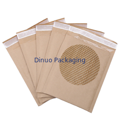 กระดาษคราฟท์รังผึ้งรีไซเคิลกระดาษเบาะ Mailers Self Adhensive Tape