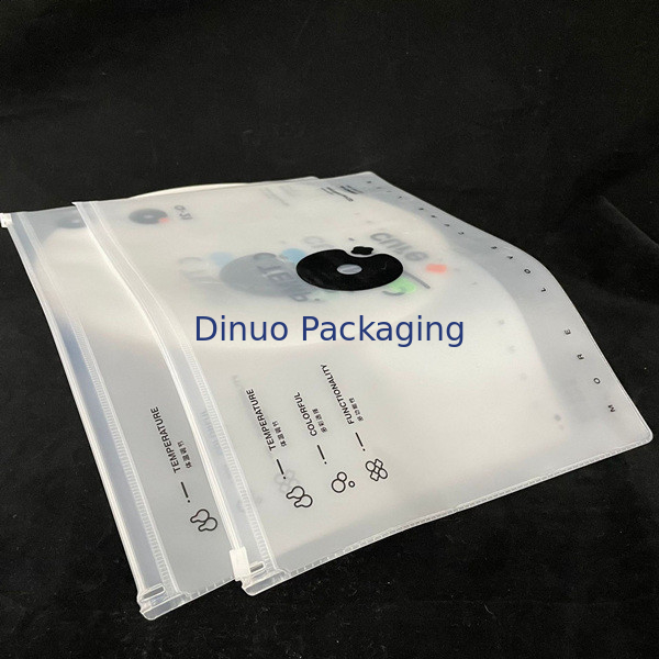 กระเป๋าสะพาย Ziplock CPE ขนาดที่กําหนดเอง พร้อม 1 - 12 สี พิมพ์ตามสั่ง
