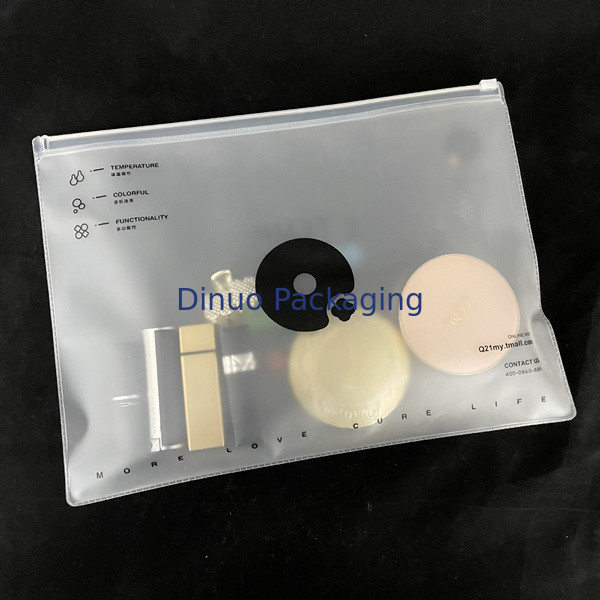กระเป๋าสะพาย Ziplock CPE ขนาดที่กําหนดเอง พร้อม 1 - 12 สี พิมพ์ตามสั่ง