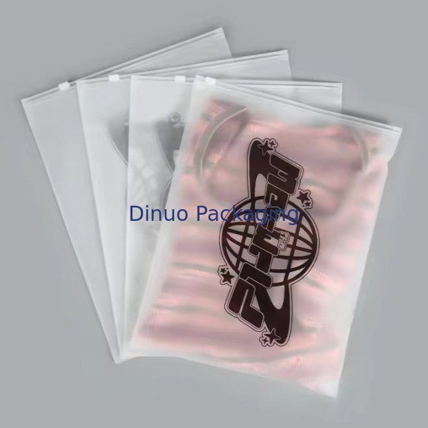 กระเป๋าบรรจุ Zipper Frosted Cpe กระเป๋าพลาสติกกระเป๋า Zip กระเป๋าใส กระเป๋าพลาสติกปิดใหม่สําหรับเสื้อผ้า