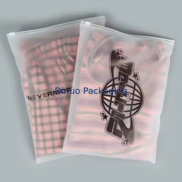 กระเป๋าบรรจุ Zipper Frosted Cpe กระเป๋าพลาสติกกระเป๋า Zip กระเป๋าใส กระเป๋าพลาสติกปิดใหม่สําหรับเสื้อผ้า