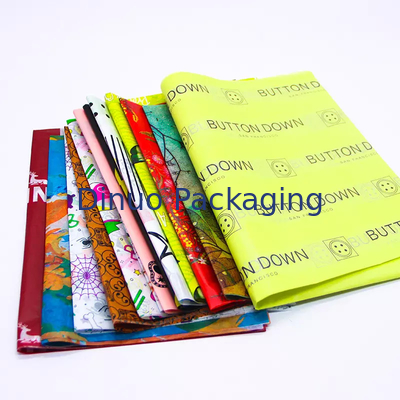 Polka Dot Gingham Double Color Background กระดาษทิชชูห่อกระดาษสำหรับกล่องรองเท้ายาทาเล็บ