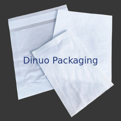 FSC Certificate Recycled Material Peel Seal Glassine Paper Wrapping Bag Custom ประเภทของถุง ซองธุรกิจ