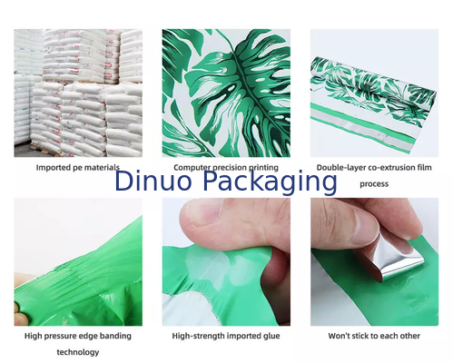 เสื้อผ้าที่เป็นมิตรกับสิ่งแวดล้อม Poly Mailer Bags Delivery Packaging Personalized