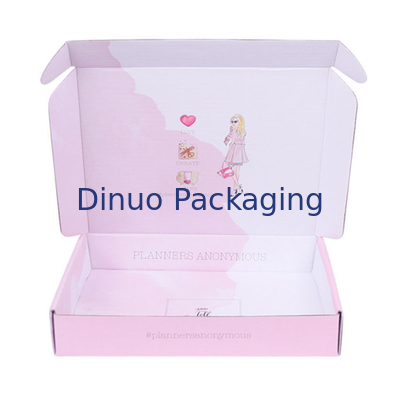กล่องกระดาษลิ้นชักเคลือบด้านเครื่องบินการ์ดสีขาวกล่องของขวัญบูติก
