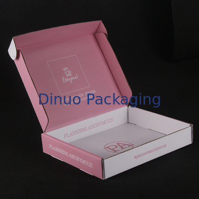กล่องกระดาษลิ้นชักเคลือบด้านเครื่องบินการ์ดสีขาวกล่องของขวัญบูติก