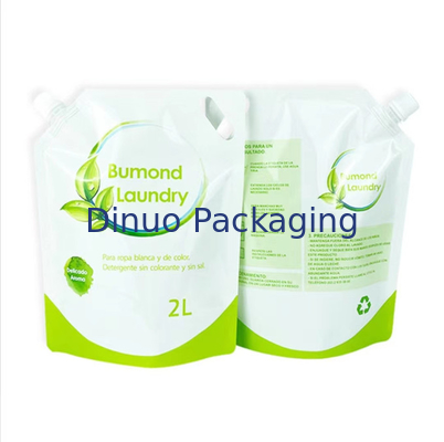 Intaglio Printing Stand Up Spout Pouch 1L 2L น้ำยาซักผ้าถุงใส่สบู่เหลว