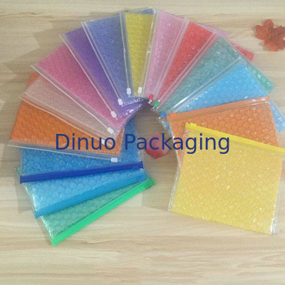 Poly Air Zip Lock พลาสติก Custom Bubble กระเป๋าส่งจดหมาย สีใส อัดลมด้วยโลโก้
