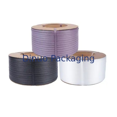 สะอาดต่อสิ่งแวดล้อม PP Strapping ที่กําหนดเอง ความหนา 0.055 มม
