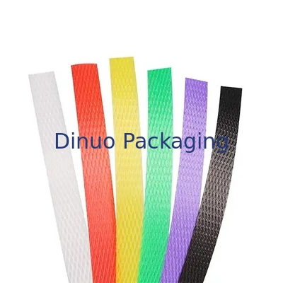 สะอาดต่อสิ่งแวดล้อม PP Strapping ที่กําหนดเอง ความหนา 0.055 มม