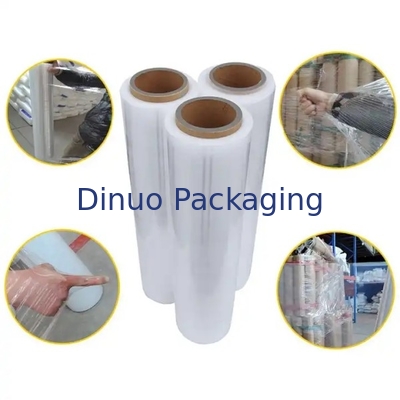 วัสดุ LLDPE ฟิล์มเตรียมขยาย ความกว้าง 100 ซม ความยาว 300 ม