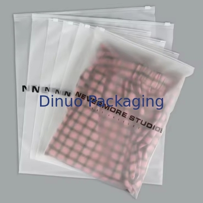 กระเป๋าบรรจุ Zipper Frosted Cpe กระเป๋าพลาสติกกระเป๋า Zip กระเป๋าใส กระเป๋าพลาสติกปิดใหม่สําหรับเสื้อผ้า
