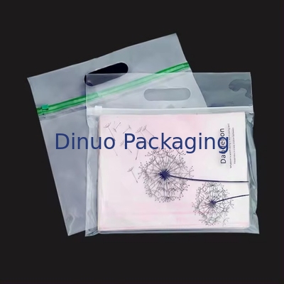 การพิมพ์ตามสั่ง กระเป๋าสะพายพลาสติก Ziplock ที่เป็นมิตรต่อสิ่งแวดล้อม