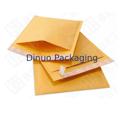 60gsm ถึง 180gsm Kraft Cushion Bubble Mailers ที่มีซองบรรจุของหนา 3 ถึง 4 มม