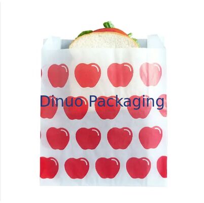 High Quality Glassine Paper Bags Food Safe Biodegradable Grease Resistant Translucent Packaging Bags For Food Packaging