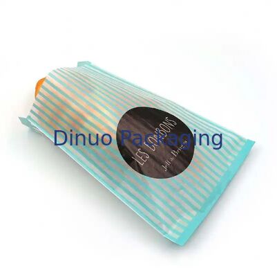 ถุงกระดาษ Glassine ย่อยสลายได้ทางชีวภาพเกรดอาหาร ขนาด สี ปรับแต่งได้ บรรจุภัณฑ์อาหารเบเกอรี่