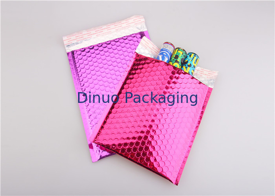 Pink Metallic Bubble Mailers / ห่อฟองซองจดหมายสำหรับผลิตภัณฑ์อิเล็กทรอนิกส์