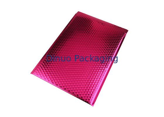 ถุงจดหมาย Bubble Pink แบบป้องกันไฟฟ้าสถิตย์ Metallic, ถุงห่อฟองขนาด 135x210 # -AC