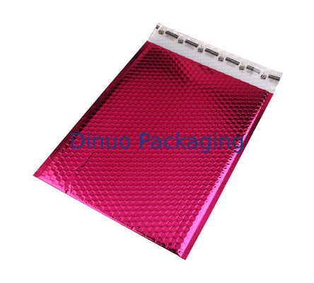 ถุงจดหมาย Bubble Pink แบบป้องกันไฟฟ้าสถิตย์ Metallic, ถุงห่อฟองขนาด 135x210 # -AC