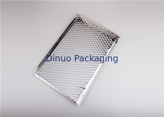 Self Seal Silver Metallic Bubble Mailers, Bubble Wrap ซองจดหมายรีไซเคิลได้