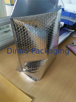ปริมาณขนาดใหญ่ยืนขึ้นเมทัลลิจดหมายฟองเงินเงิน 145x210mm # C อลูมิเนียมฟอยล์ทนริ้วรอย