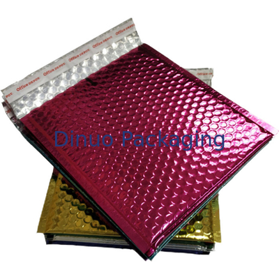 การจัดส่งสินค้าทนน้ำมันถุงเมทัลลิคจิฟฟี่, ซองจดหมายเบาะสี 115x210mm # B