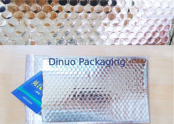 Self Seal Silver Metallic Bubble Mailers, Bubble Wrap ซองจดหมายรีไซเคิลได้