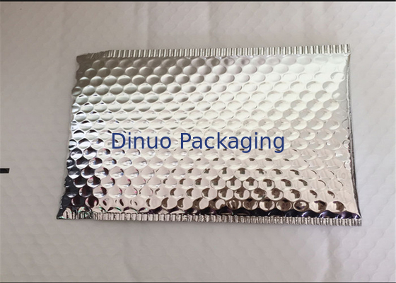 Self Seal Silver Metallic Bubble Mailers, Bubble Wrap ซองจดหมายรีไซเคิลได้