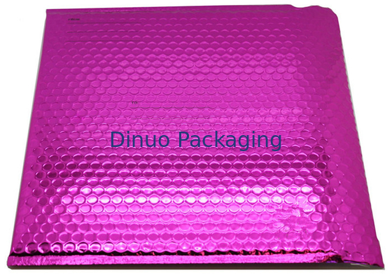 ถุงจดหมาย Bubble Pink แบบป้องกันไฟฟ้าสถิตย์ Metallic, ถุงห่อฟองขนาด 135x210 # -AC