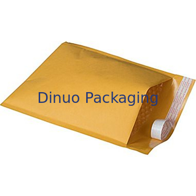 กระดาษคราฟท์ที่ทนน้ำมัน 4x8 Bubble Mailers ขนาด 000 ซองมีเบาะแบบกำหนดเอง
