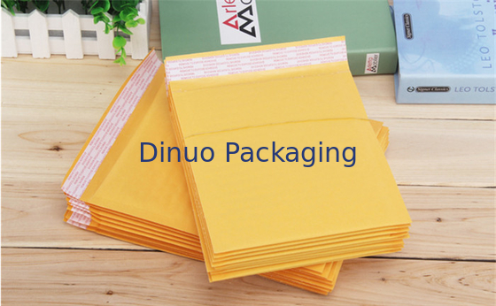 ขนาดที่กำหนดเองคราฟท์ Bubble Mailers 3 X 10 ฟองอากาศซองจดหมายฉีกขาดความต้านทาน