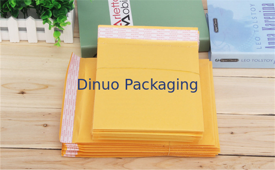 ขนาดที่กำหนดเองคราฟท์ Bubble Mailers 3 X 10 ฟองอากาศซองจดหมายฉีกขาดความต้านทาน