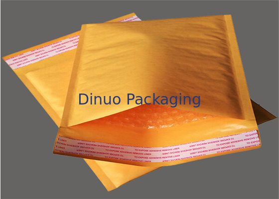 คราฟท์สีเหลืองห่อฟองซองจดหมาย / กระดาษคราฟท์เมลหลักฐาน UV 175x260 มม. #D