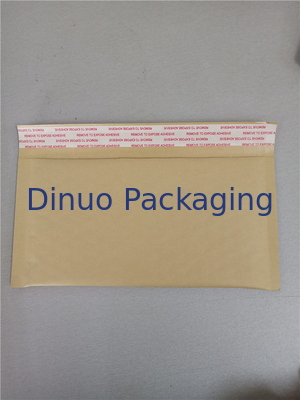 พิมพ์แบบกำหนดเองขนาด 4 "x8" คราฟท์ฟองเมลจดหมาย Courier ขนาด 000 ซองจดหมายเบาะ