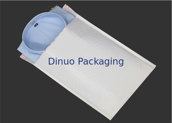 ซองจดหมายฟองสีขาวโพลีบัตเตอร์เมลปิดผนึกด้วยตนเองสำหรับหนังสือ / ดีวีดี / ของขวัญ