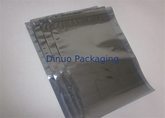 โลโก้ที่กำหนดเอง Ziplock ถุงป้องกัน ESD พิสูจน์คงสำหรับบรรจุภัณฑ์ PCB / IC