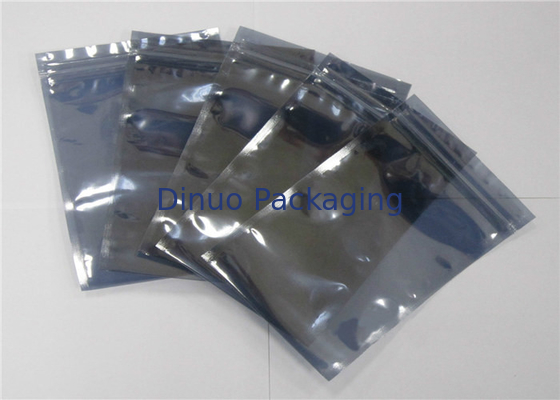 ถุงกันความชื้นป้องกัน ESD, เครื่องดูดไฟฟ้าสถิตย์พร้อมถุง Ziplock