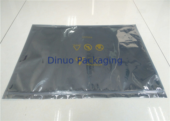 โลโก้ที่กำหนดเอง Ziplock ถุงป้องกัน ESD พิสูจน์คงสำหรับบรรจุภัณฑ์ PCB / IC
