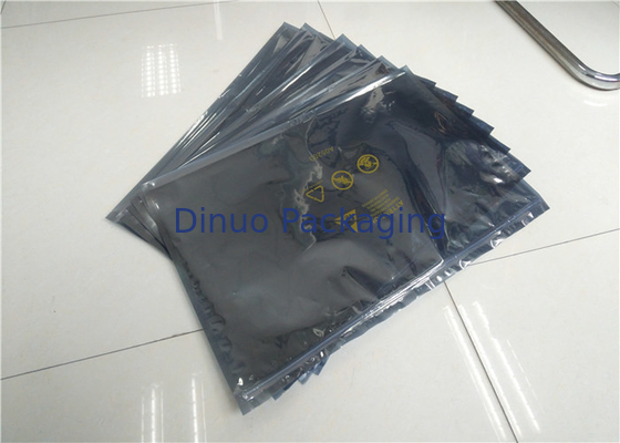 ถุงป้องกัน ESD ขนาดเล็กที่เป็นสื่อกระแสไฟฟ้า / ถุงแยกไฟฟ้าสถิตสำหรับแผงวงจร