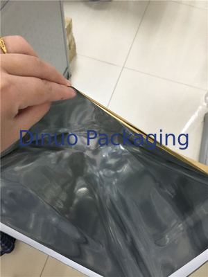 ถุงอลูมิเนียมฟอยล์ป้องกันไฟฟ้าสถิตสีสันสดใสขนาด 8.5 "X12" # 2 อาหารเกรดย่อยสลายได้